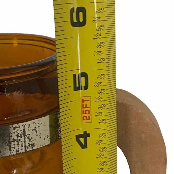 Vintage Pittypat’s Porch Iconic Atlanta Amber Glass Mug‎ - Picture 8 of 9